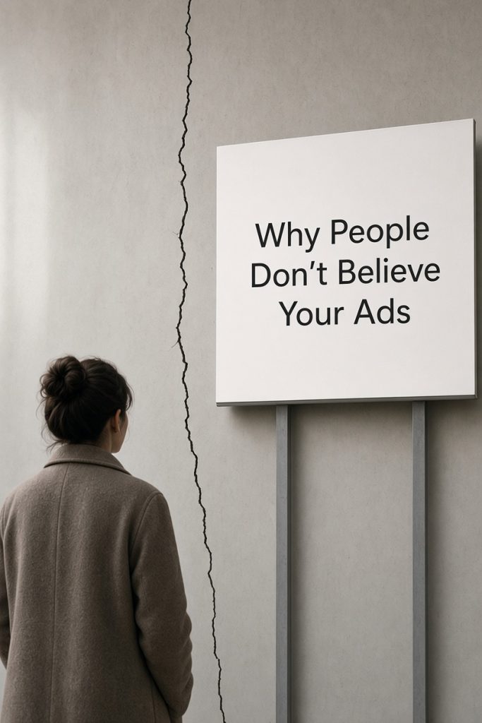 People Don't Believe Your Ads